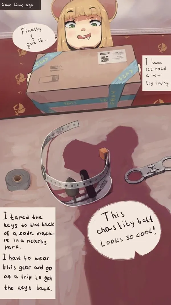 Chastity belt (by: Lychkin)