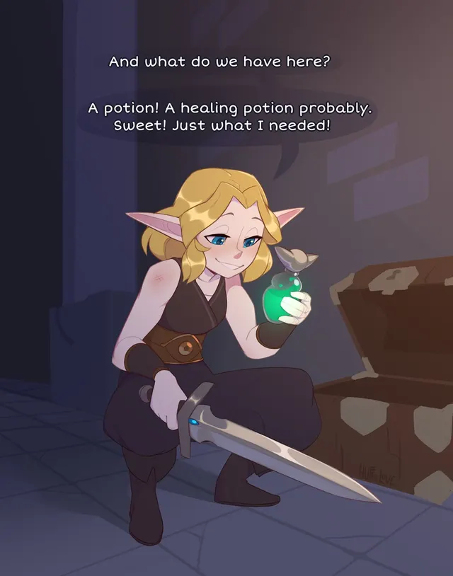 Loot Goblin (Human F -> Goblin F) [HuffsLove]