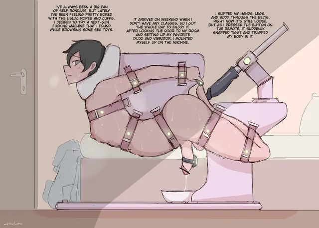 Self bondage gone wrong (source in comments)