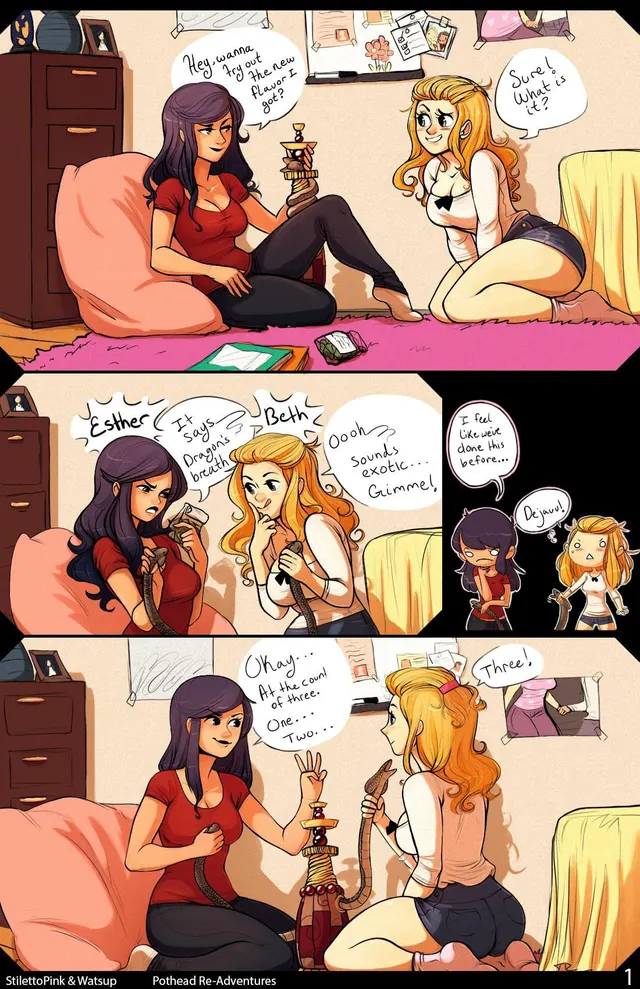 Pothead Re-Adventures ( FtF Dragon ) By Stilettopink & Wutsup