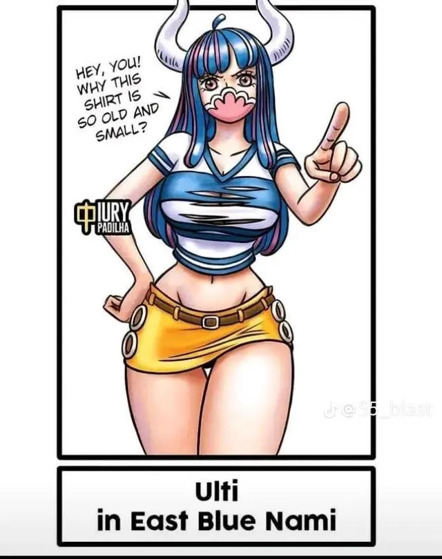 One piece girls in different outfits