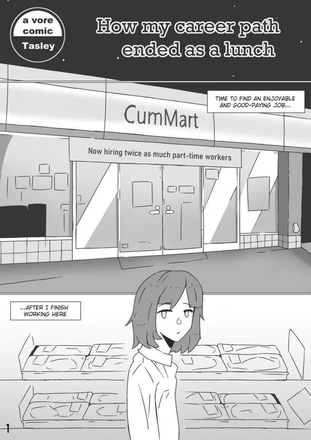 {comic} how my career path ended as lunch ( Tasley9) [f/m] [scat] [fatal] [gas]