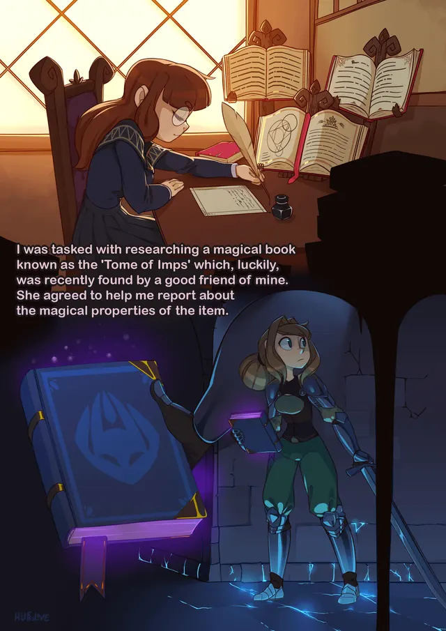 Imp Tome by Huffslove (Corruption Shortstack Imp)