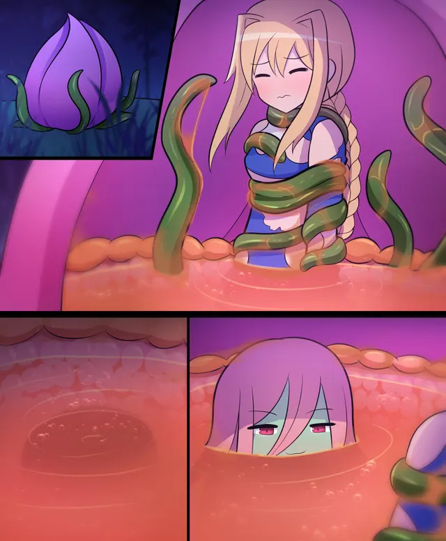 Some plant girl hypnosis curtesy of r/tentacledoms (lazzysin)