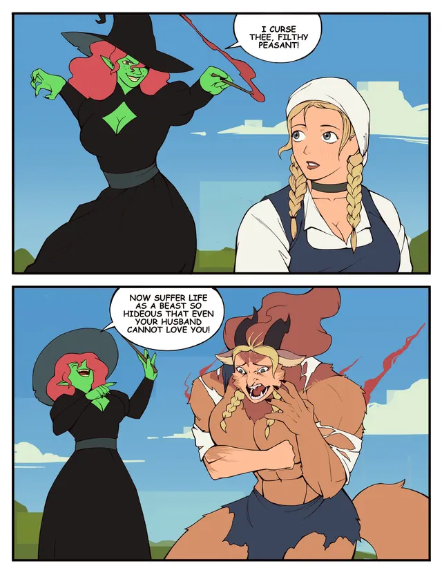 The Witches Curse Saga (By @Bonnymama7 on twitter)