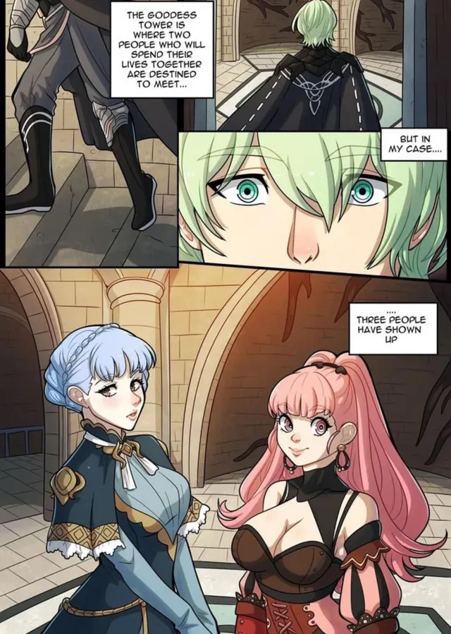 At the Goddess Tower (Kinkymation)