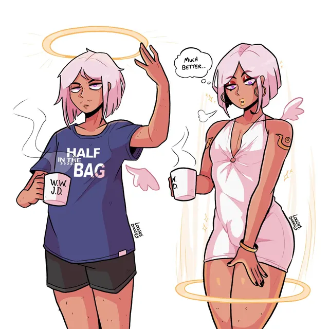 Femboy Halo by Loggus Doggus (Male Humor)