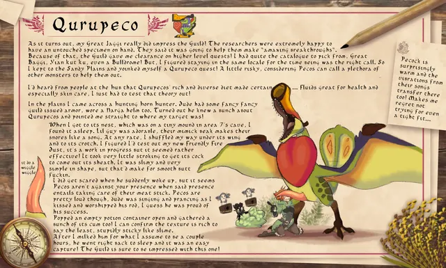 Monster Humper Guide full [Qurupeco, Kecha Wacha, Nerscylla, Tetsucabra, Zamtrios]