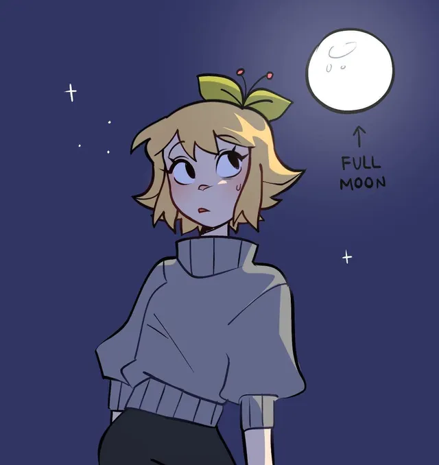 Full moon~ [cherryberies] (Human -> Werewolf)