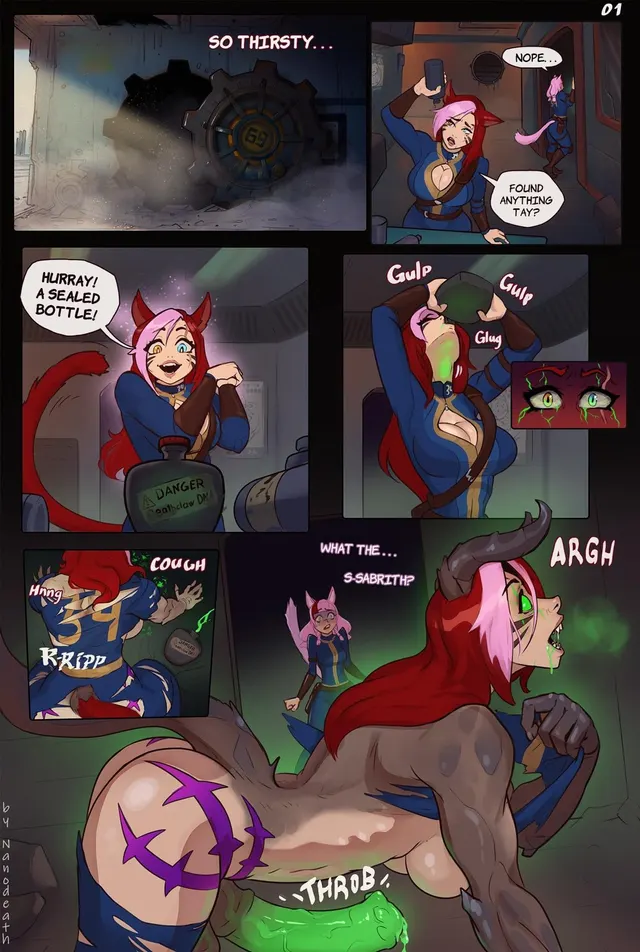 The deathclaw incident [Nanodeath] (Human -> Deathclaw)