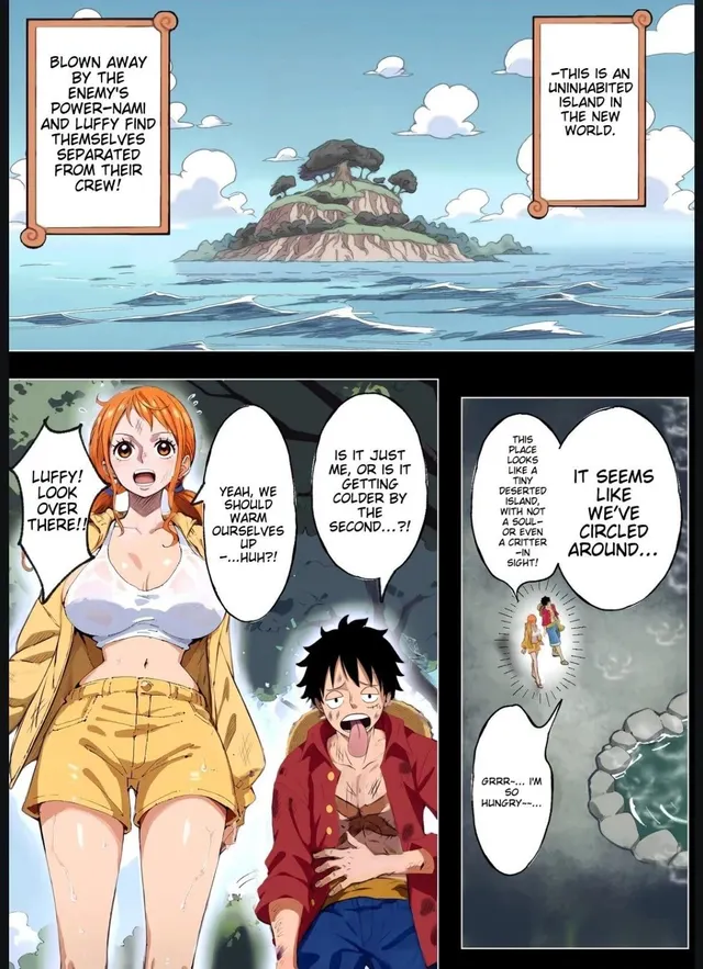 Nami and Luffy pt1