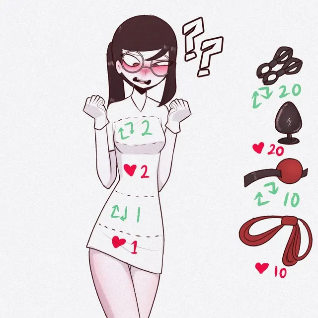 Marcy tries a twitter trend (oc)