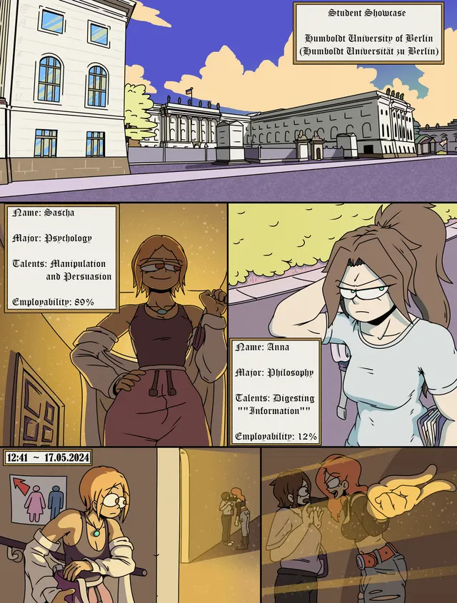 {comic} Student Showcase: How To Deal With Bullying [F/F] [Digestion] (AgentV)