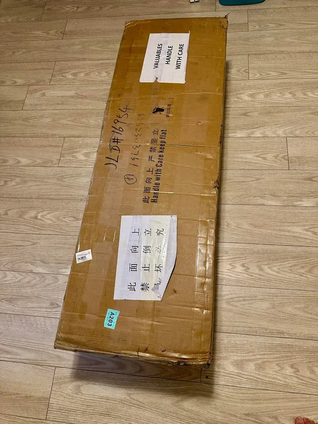 It finally arrived after two months. 🤯