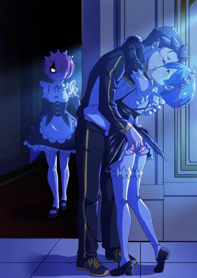 I did a Rem x Subau commission ya'll