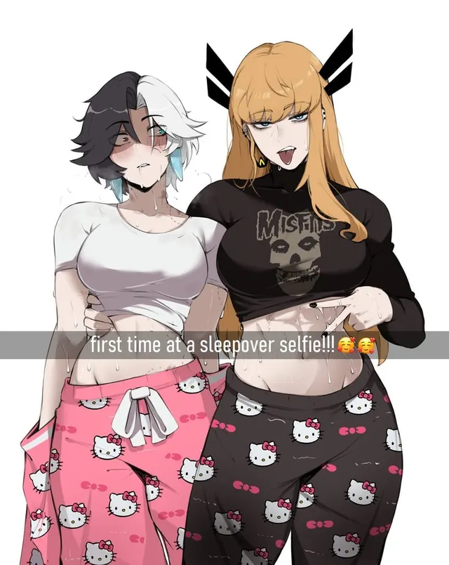 Sleepover with a futa