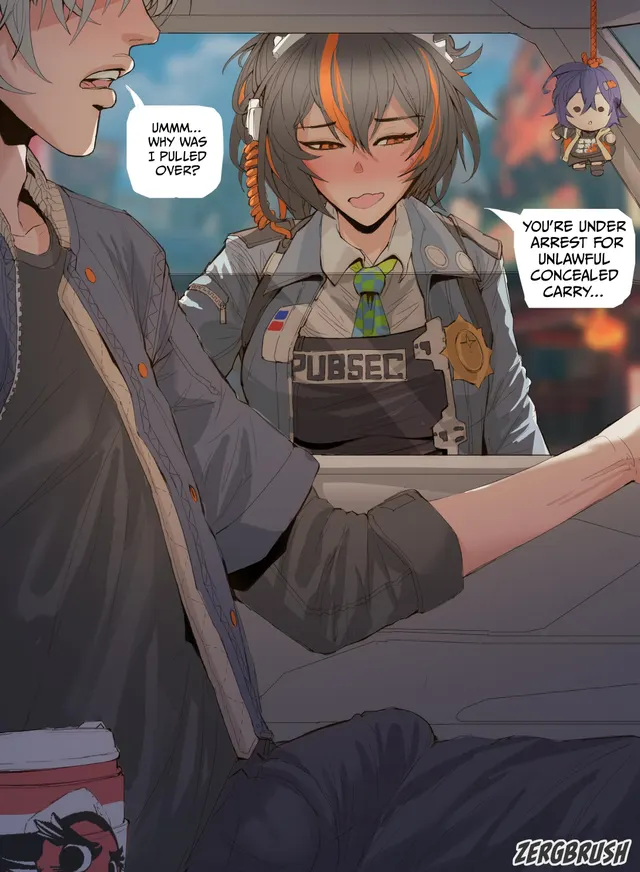 Wise gets pulled over