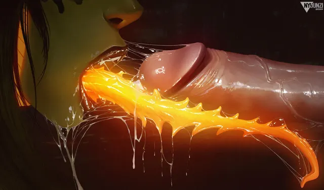 This barb tongue gives me a trembling pleasure 😩