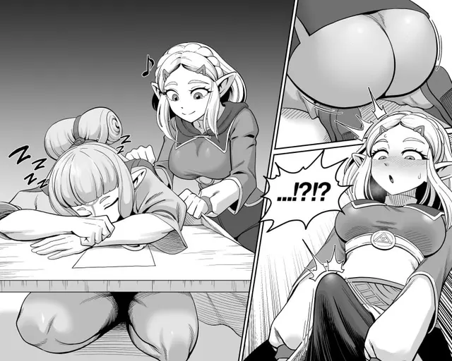 Zelda gets horny