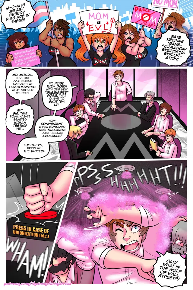March Against MOM by The Transformistress (Expansion Submission Humor)