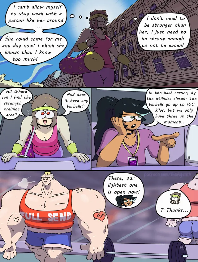 {comic} Protein and Exercise [F/F] [Digestion] (AgentV)