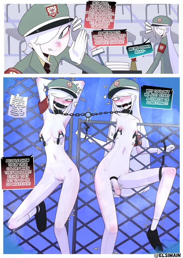 Twins try a social experiment!