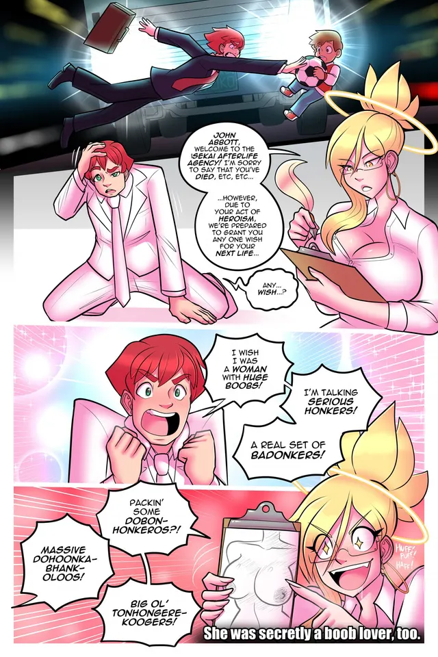 I Got Isekai’ed And Got Myself BOOBS! by Transformistress (Expansion Humor)