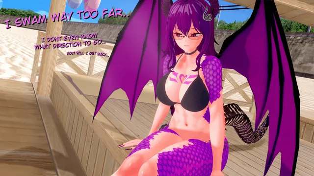 {comic} Lost at the Beach [OC by Schagura] [F/F]