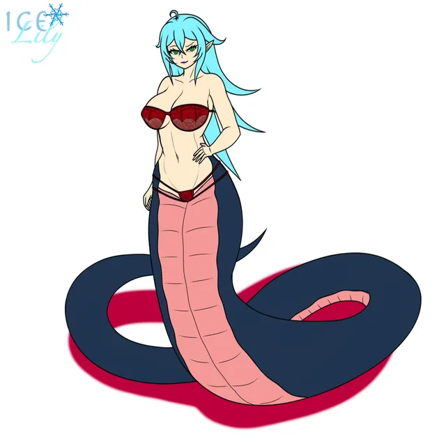 Simple drawing I made for a friend (OC)