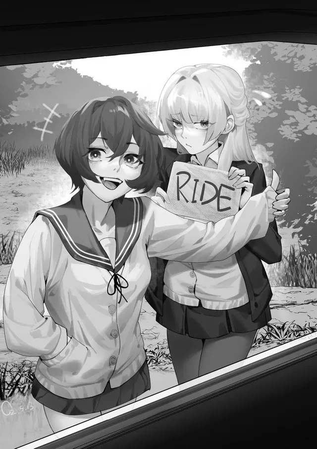 Hitchhiking is never a good idea