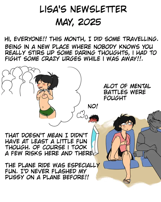 arts_liza Exhibitionist Diary (OC)