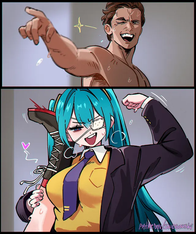 Miku and Teto (snegovski)