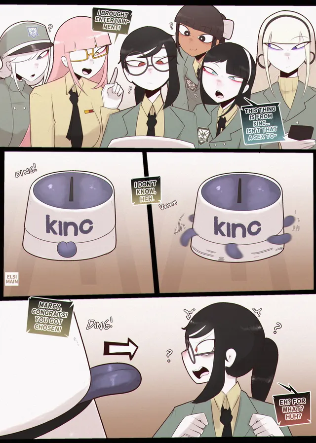 this is what happens in girls sleepovers btw (elsimain)