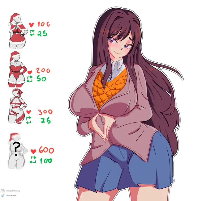 I'm in x content from twitter, let's beat all score <3, we're in the last one mark! (WiricMisaki)