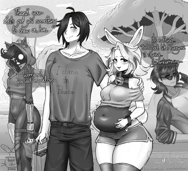 [M/F] She faces the third round at home~ (by velvetbunn)