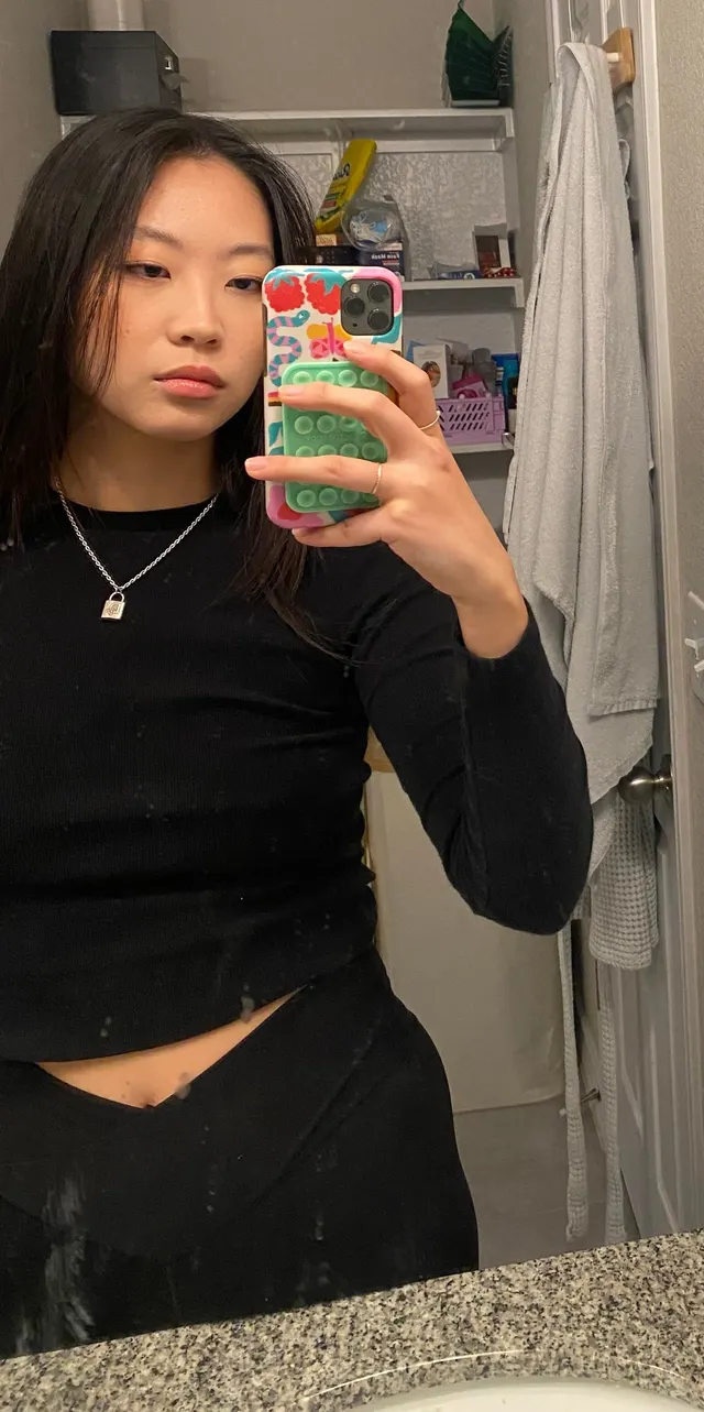 the face vs. the body 🥰