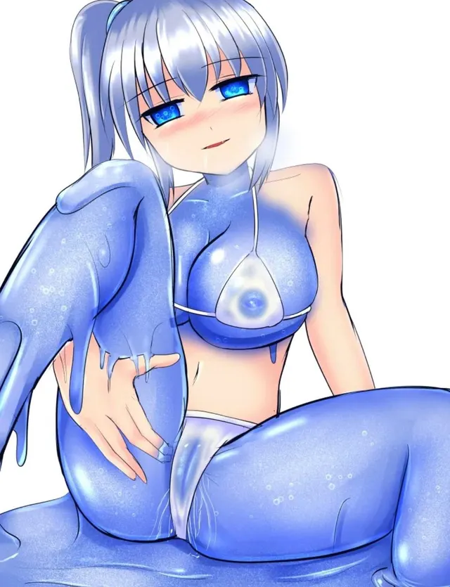 Pov: sexy slime before vs after “on top of you”