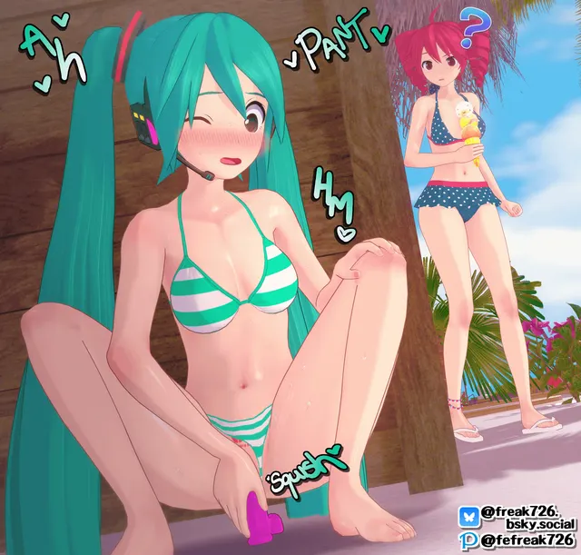 Miku Resort Masturbation! [FEFreak726/Art by me]