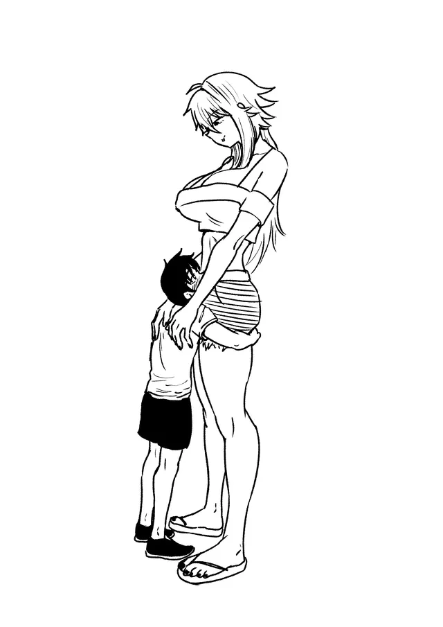 {comic} Giantess GF relationship Goals (source: me - Shoulder Enjoyer)[F/m][oral][Giantess][Macro/Micro]