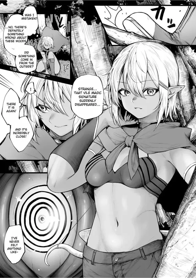 [Jury] [OC] The Story of a Dark Elf Being Turned Into a Mess by Hypnosis