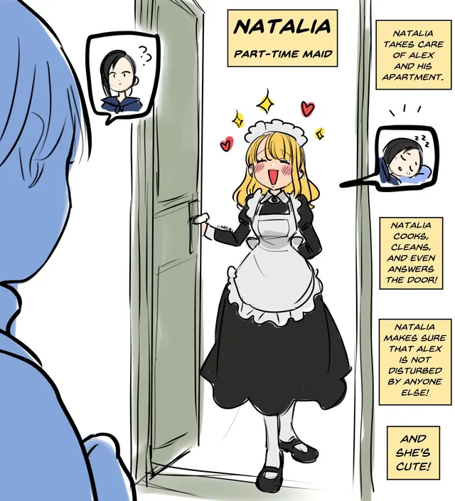 When the maid takes control