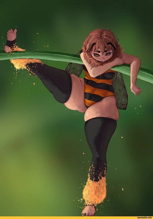 Committed bee girl (vedart2)