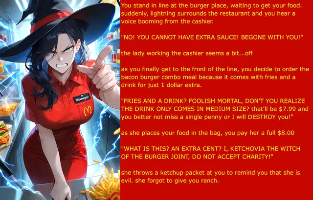 Ketchup and Mustard [Comedy] [Male/Female] [Hetero] [POV] [Blowjob] [Anal] [AI Art]