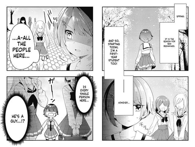 A Female Enrolls in Femboy School