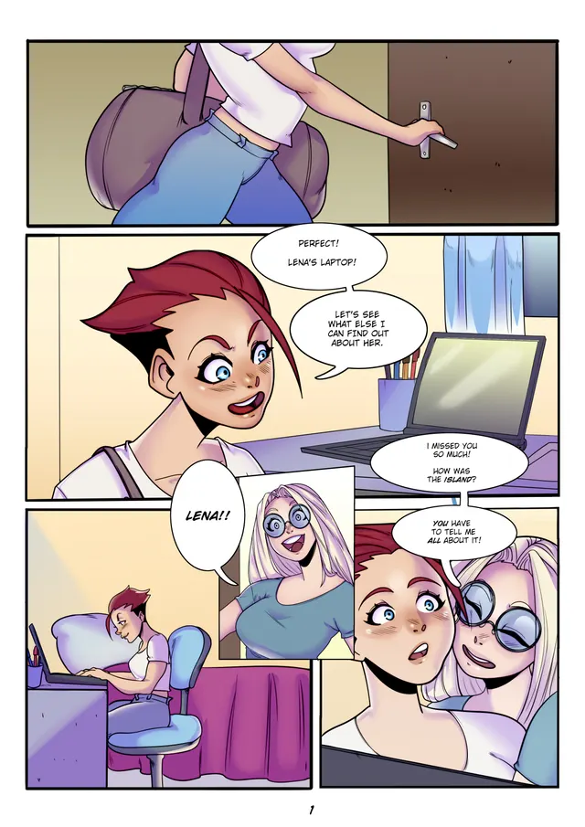 The Curse Of Spook Island | Pages 1-20 (Valk_Yrain) | [Possession Hub]