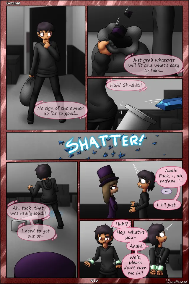 Gotcha! [Paycomic Preview] (Unwilling; MtF; Rapid Pregnancy; Inanimate; Petrification; Gashapon Machine TF)