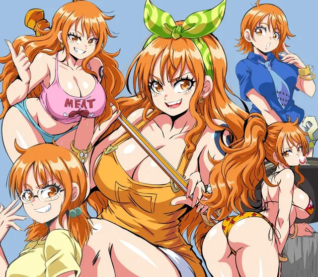 Nami or robin?🥵💦💦