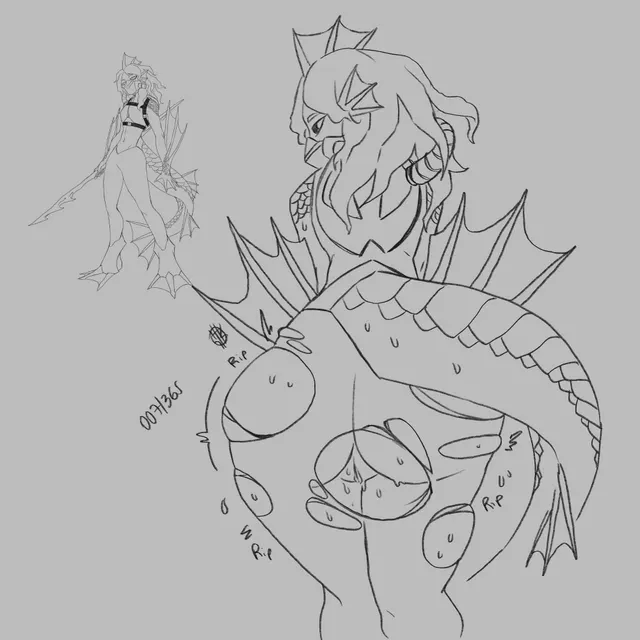 Some daily Challenge NSFW version i am doin this year… sketch by me