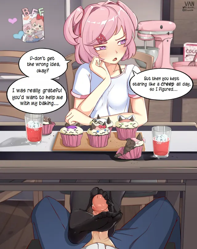 natsuki footjob