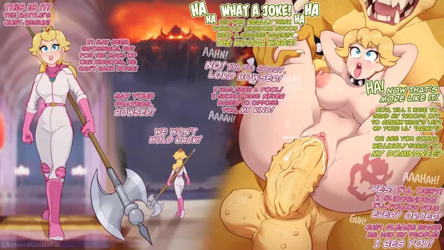 Peach’s Instant Loss — Super Mario Bros. Movie [ScopedOutNSFW]